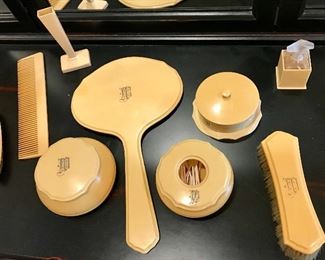 Bakelite Dressing Table Set