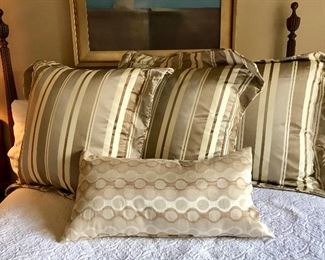 3 Custom Large Pillow Shams