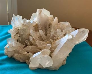 6x13in Rough Quartz Crystal Cluster	 	

