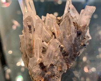 Quartz Crystal with pyrite	1.4x2x1.5	
