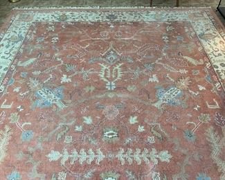 18x12ft Huge Hand Knotted wool rug	18ft x 12ft	
