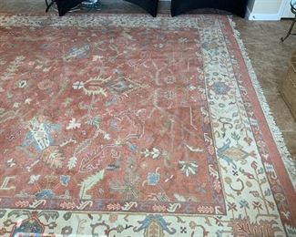 18x12ft Huge Hand Knotted wool rug	18ft x 12ft	
