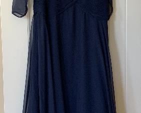 Rose Taft Navy Dress 