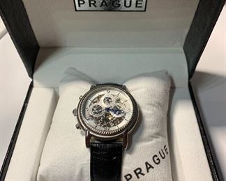 Prague Skeleton Automatic Watch in box EG-8901 