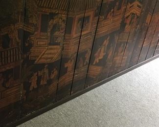 Oriental Wooden Screen