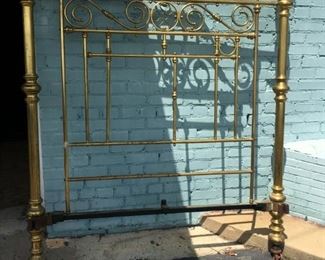 Antique Brass Bed