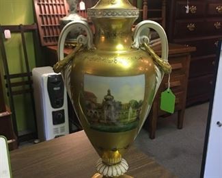 Vintage Dresden Urn