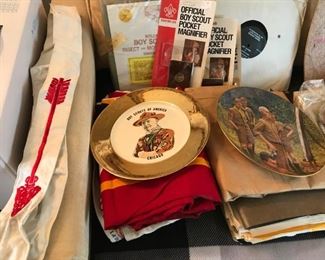 BSA boy scouts of america vintage items from 1940s-late 70's a must have for collectors. Call 6302903825 if you would like to see ENTIRE COLLECTION early buyers must buy the LOT