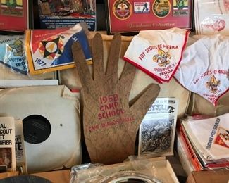 BSA boy scouts of america vintage items from 1940s-late 70's a must have for collectors. Call 6302903825 if you would like to see ENTIRE COLLECTION early buyers must buy the LOT