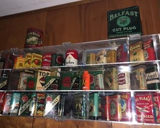 Fraction of tobacco tins