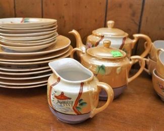 Vintage Japanese tea service