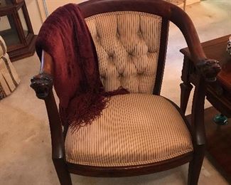 Antique Parlor Chair