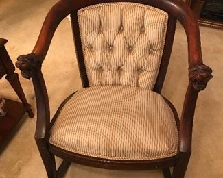 Antique Parlor Rocking Chair