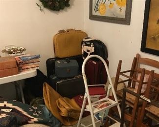 New and vintage luggage