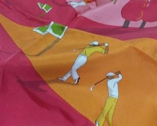 tbs Ferragamo silk scarf