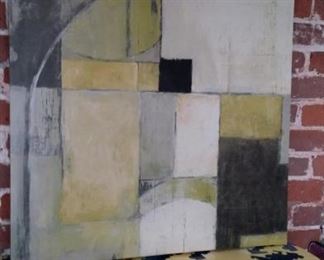 tbs cubist canvas on jigsaw table