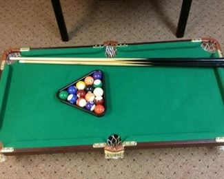 tbs tabletop minature pool table