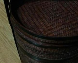 tbs woven dumpling basket