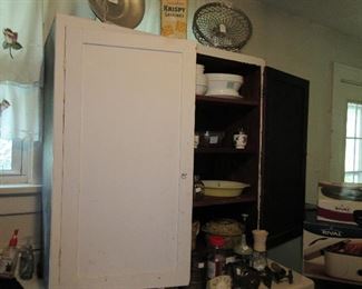 Free Standing White Cabinet
