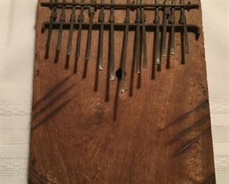 Vintage wooden instrument.