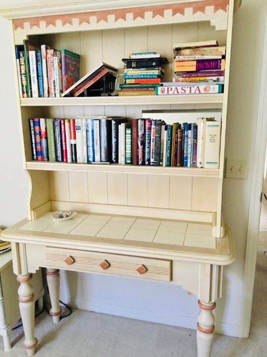 Hutch Desk w/Tile Top - $110
(48W  18D  76H)
