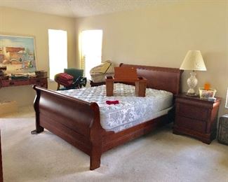 Sleigh Bed Standard 5 Pc. Suite - $600 (Save $75)