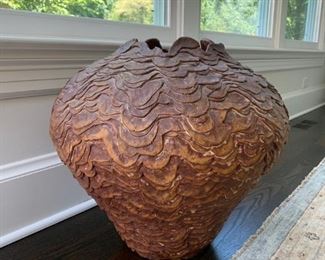 SPECIAL LARGE CLAY POT UNSIGNED 