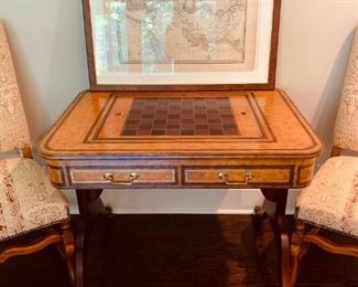 GAMETABLE BY MAITLAND SMITH -TOP FLIPS TO BACKGAMMON 