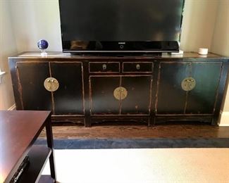 Asian Style Lillian August Cabinet Aprox 8ft L x 36H x 18D