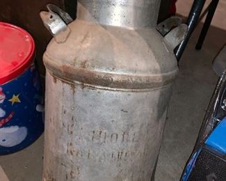 Lockshore Farms 5 gallon milk can