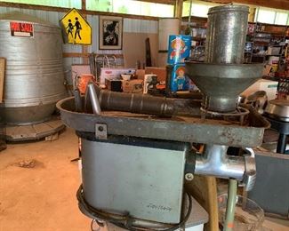 Sanitary Scale Co. meat grinder - model 1275