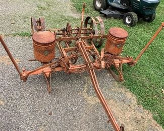 Antique Allis Chalmers seeder