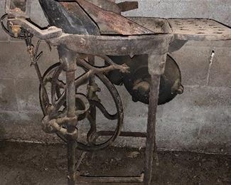 Antique blacksmith forge