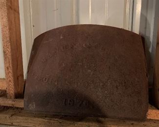Detroit Stove works 1870 piece