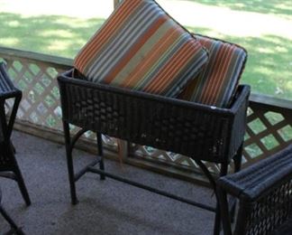 Wicker furniture