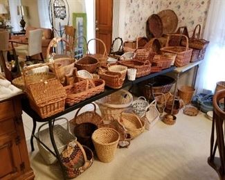 Vintage and new Baskets.  All sizes.