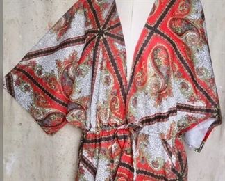 Funky 70s Kimono Top
