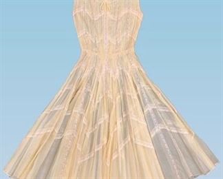 1950s sheer dream dress