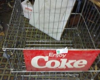 Coke Branded Wire Basket