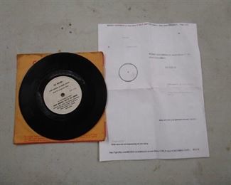 Benny Goodman St. Louis Blues 7" WL Vinyl Record on Columbia Label w/ Sleeve