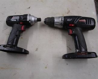 Craftsman 19.2v Impact Driver Battery Charger and Drill / Screw Gun