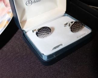 Dolan Bullock sterling cufflinks