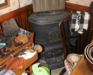 Cast iron stove