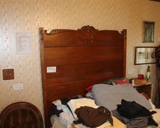 Antique bed frame