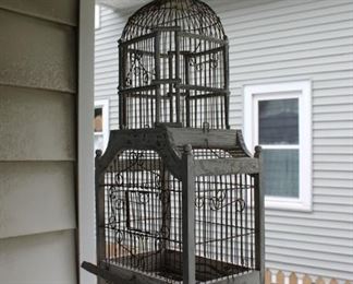 Vintage birdcage