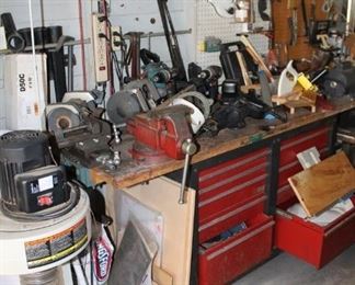 Power tools and bench grinders