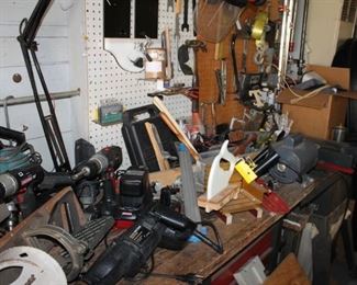 Power tools and bench grinders