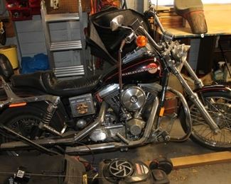 1993 Softail Harley Davidson motorcycle