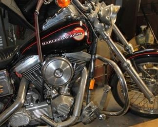 1993 Softail Harley Davidson motorcycle