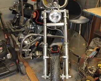 1993 Softail Harley Davidson motorcycle